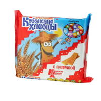 Хлебцы хрустящие "Кубанские хлебцы" с паприкой уп. 100г