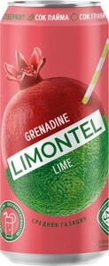 Напиток LIMONTEL "Grenadine"  среднегазированный 450 мл