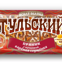 Пряник ТУЛЬСКИЙ ПРЯНИК с начинкой вареная сгущенка 130 г