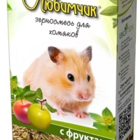 Зерносмесь ЛЮБИМЧИК с фруктами для хомяков 400 г