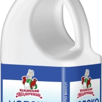 Молоко КУБАНСКИЙ МОЛОЧНИК пастеризованное 2,5% 720 мл канистра
