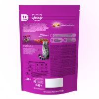 WHISKAS подушечки паштет с говядиной 350 г