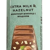 Шоколад OZERA "Extra milk & Hazelnut" молочный с фундуком 45 г