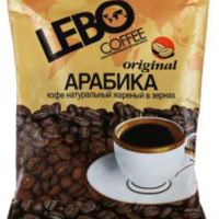 Кофе в зернах LEBO COFFEE Original Арабика 100 г