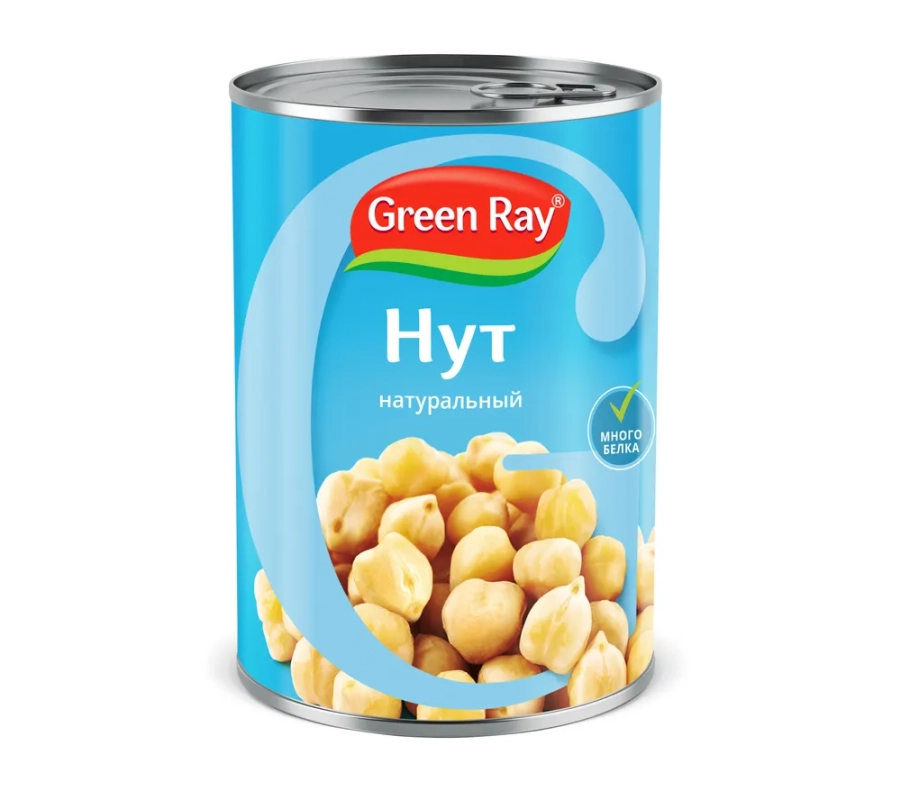 Нут GREEN RAY 425 мл