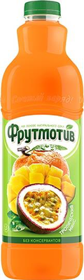 Напиток сокосодержащий ФРУТМОТИВ "Тропический микс" 1.5 л