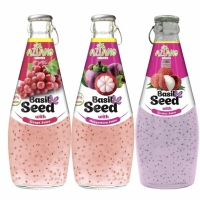 Нектар AZIANO "Basil Seed" виноград с семенами базилика 290 мл