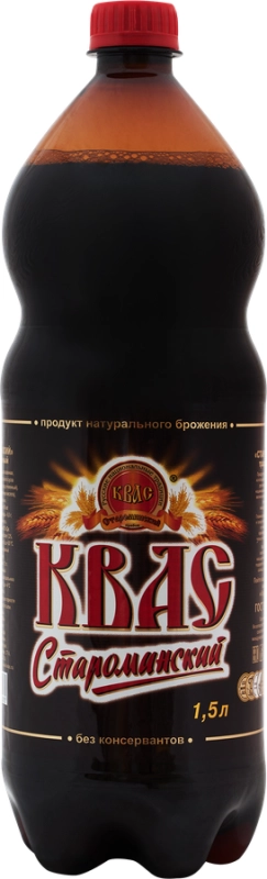 Квас СТАРОМИНСКИЙ 1.5 л