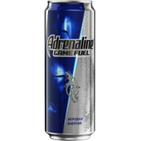 Напиток энергетический ADRENALINE Rush "Game Fuel" игровая энергия 0.5 л