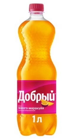 Напиток ДОБРЫЙ "Манго-маракуйя" газированный 1 л