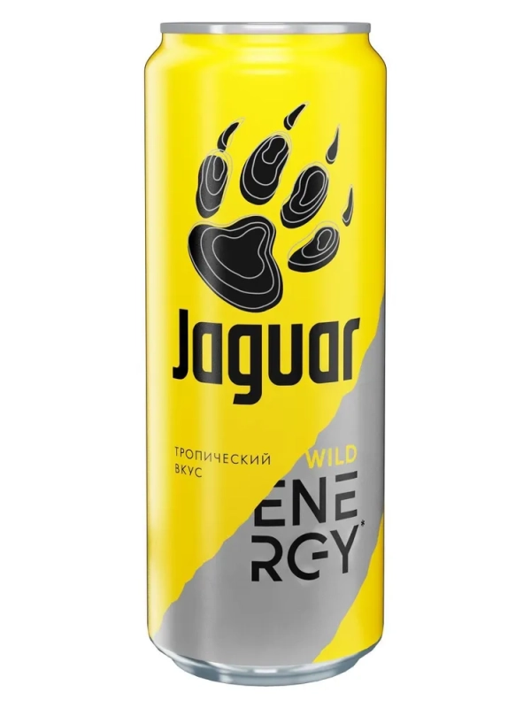 Напиток энергетический JAGUAR "Wild" 0.5 мл