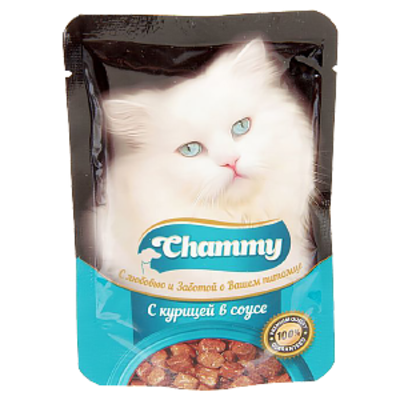 CHAMMY с курицей в соусе 85 г CHAMMY с курицей в соусе 85 г