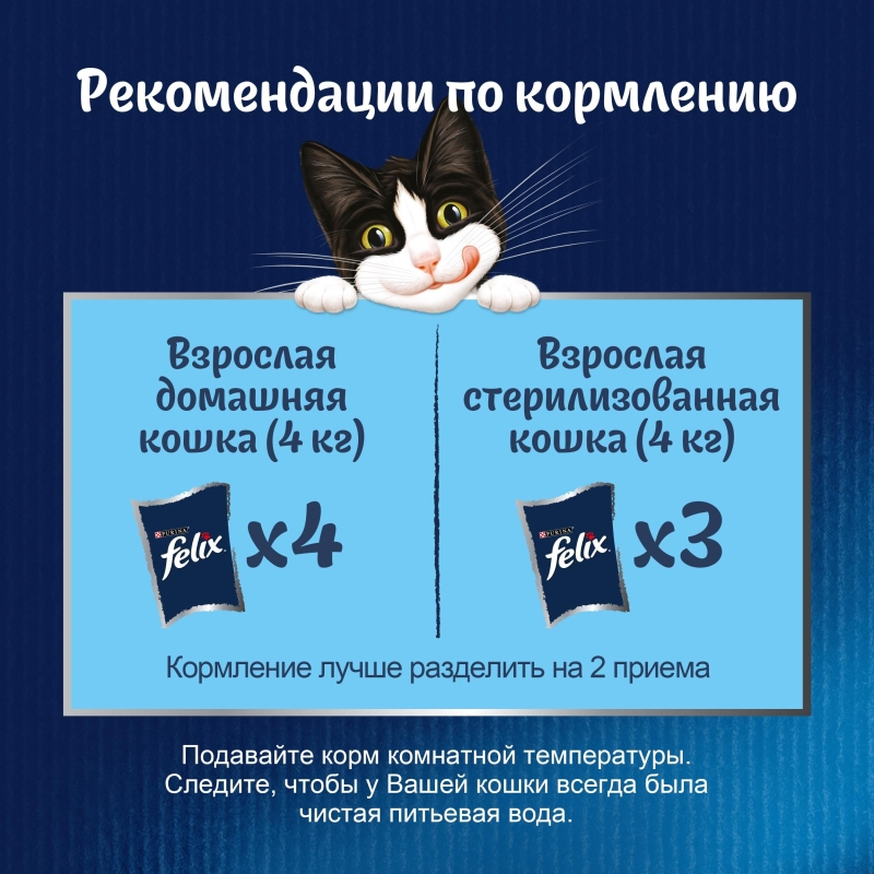 PURINA "Felix. Аппетитные кусочки" индейка в желе 75 г