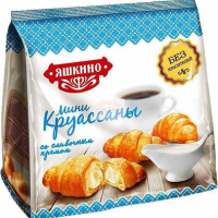 Мини-круассаны ЯШКИНО со сливочным кремом 180 г