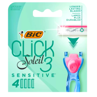 Сменные кассеты BIC "Click Soleil 3 Sensitive" 3 лезвия 4 шт.