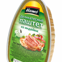 Паштет HAME "Деликатесный" из индейки 105 г