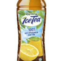 Холодный чай ФРУТМОТИВ "IceTea. Лимон" чёрный 1.5 л
