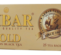 Чай черный AKBAR "Gold" 25х2г