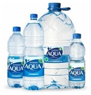AQUA Вода питьевая природная артезианская "AQUA" негазированная
