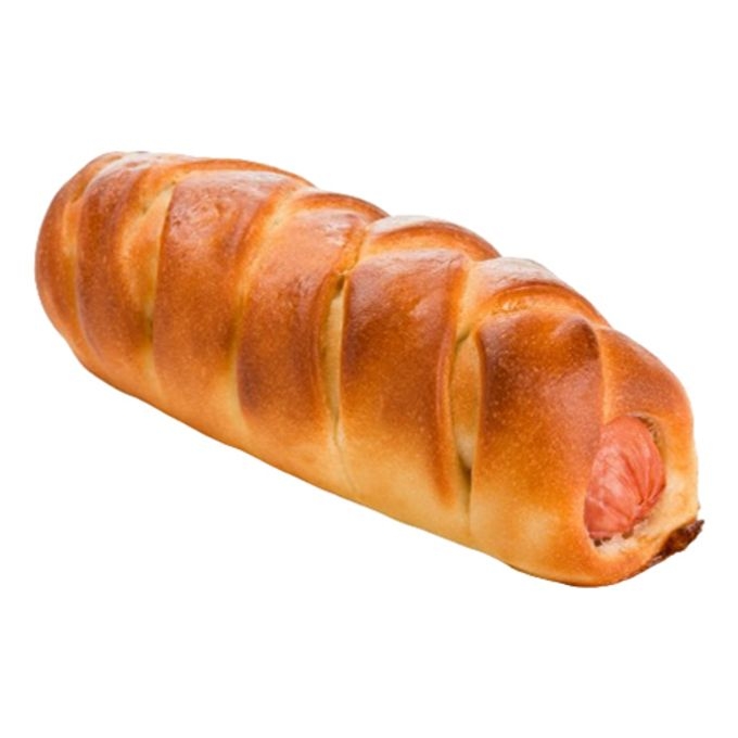 Булочка с сосиской 0,1 Афип