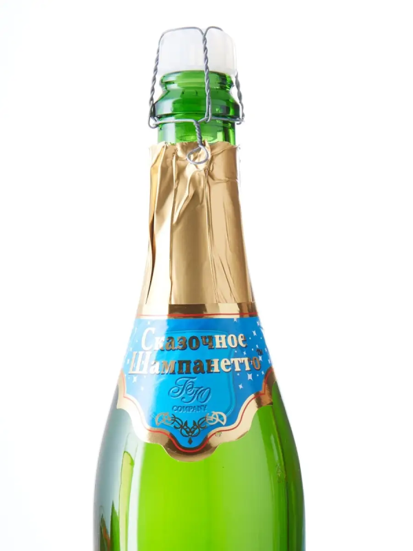 Напиток Напиток "Сказочное Шампанетто" детское шампанское Экстра ситро сильногазированный 0.75 л