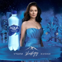 Вода питьевая AQUA MINERALE газированная 0.5 л