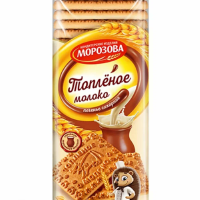 Топленое молоко печенье сахарное 430 г Морозов
