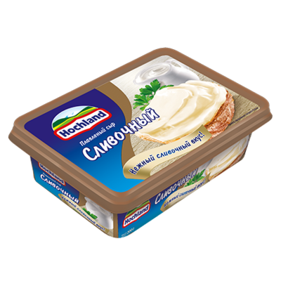 Сыр HOCHLAND "Сливочный" плавленый 200 г 55%