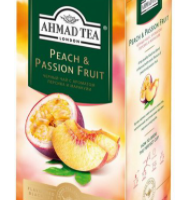 Чай черный AHMAD TEA "Персик и маракуйя" 25х1,5г