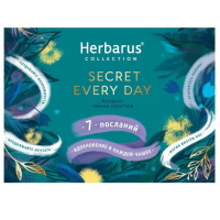 Чайное Ассорти Herbarus, Открытка с пожеланиями коллекция, 7 пакетиков в конвертах
