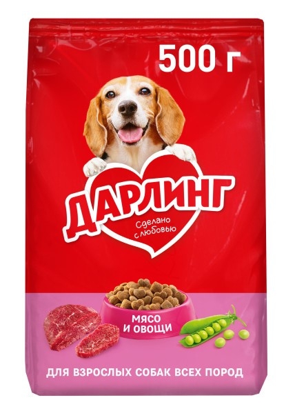 PURINA PURINA "Дарлинг" с мясом и овощами 500 г