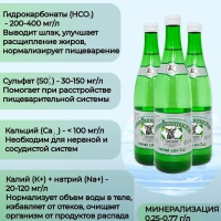 Вода минеральная ГОРЯЧИЙ КЛЮЧ 2000 "Горячеключевская" столовая газированная 0.5 л
