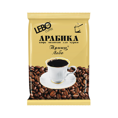 Кофе молотый LEBO COFFEE Арабика Принц Лебо 100 г
