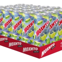 Напиток ОЧАКОВО "Коктейль Мохито черника-голубика" среднегазированный 0.45 л