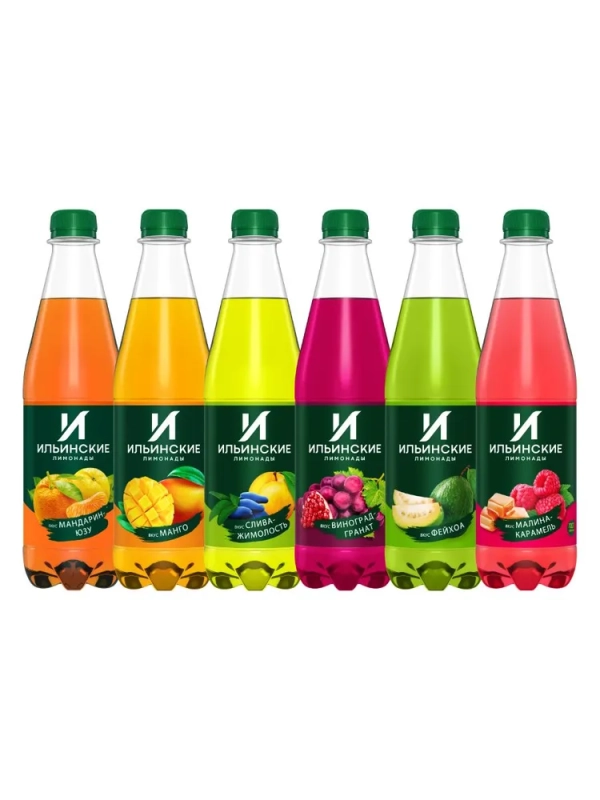 Напиток ИЛЬИНСКИЕ ЛИМОНАДЫ малина карамель газированный 0.48 л Напиток ИЛЬИНСКИЕ ЛИМОНАДЫ малина карамель газированный 0.48 л