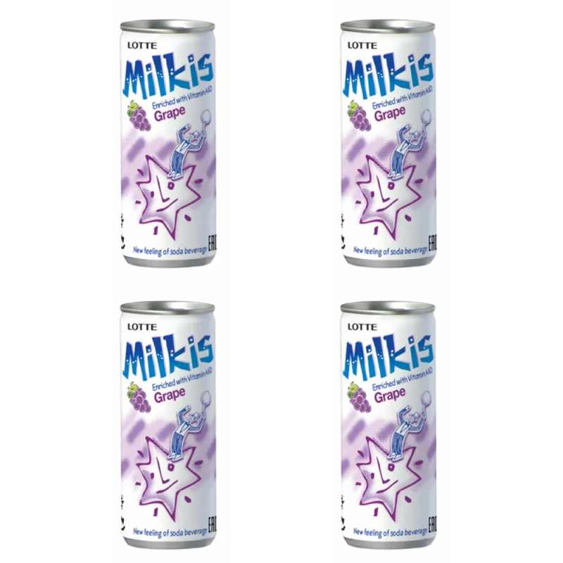 Напиток МИЛКИС виноград газированнный 0.25 л