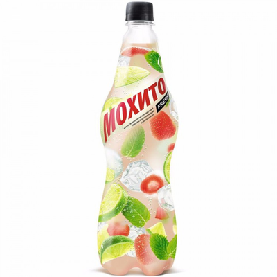 Напиток "Мохито fresh" клубничный среднегазированный 1 л