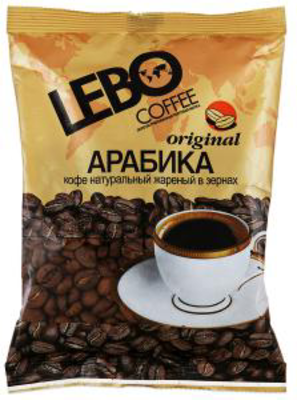 Кофе в зернах LEBO COFFEE Original Арабика 100 г