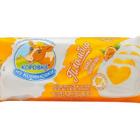 Мороженое КОРОВКА ИЗ КОРЕНОВКИ "Пломбир" манго-маракуйя 400 г 15%