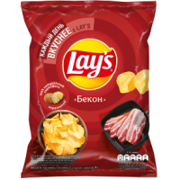 Чипсы LAYS со вкусом бекона 70 г