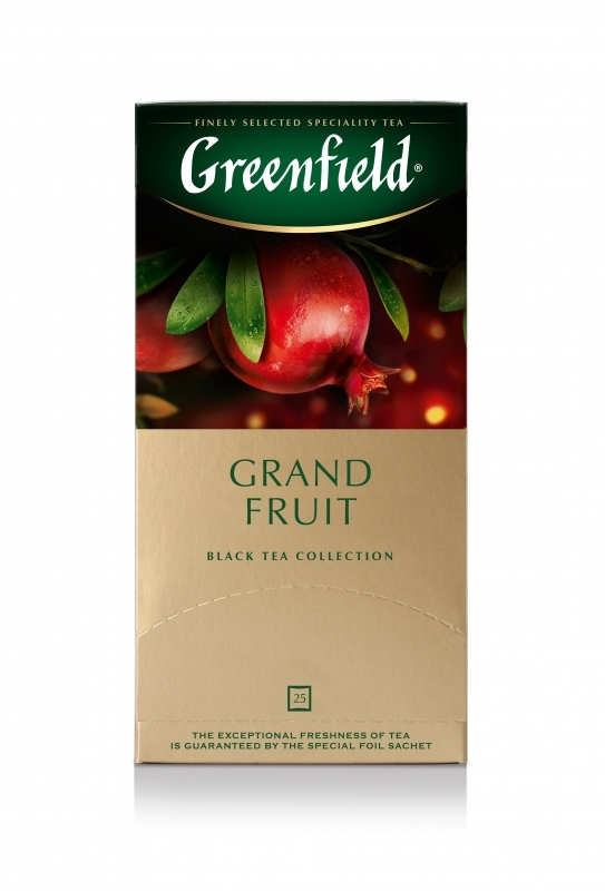 Чай черный GREENFIELD "Grand Fruit" 25х1,5г