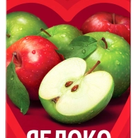 Напиток сокосодержащий ЛЮБИМЫЙ яблоко 0.95 л