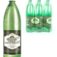 Вода минеральная ЕМВ "Галерея источников №17 г. Ессентуки" лечебная газированная 1.5 л