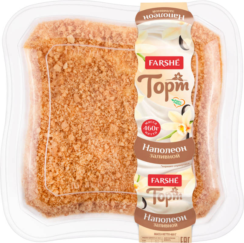 FARSHE Торт &laquo;Наполеон заливной&raquo; 460гр