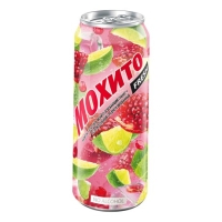Напиток МОХИТО FRESH "Освежающий гранат"  среднегазированный 0.45 л