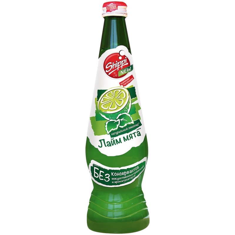 Шиппи напиток Лимон-мята среднегазированный 0.5 л с/б