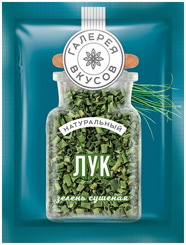 Лук ГАЛЕРЕЯ ВКУСОВ зелень сушеная 5 г