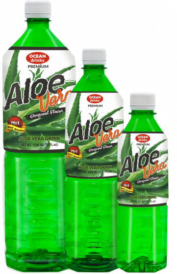 Напиток сокосодержащий OCEAN DRINKS "Алоэ вера" с кусочками фруктов 525 мл