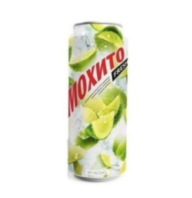 Напиток "Мохито fresh" среднегазированный 0.5 л ж/б