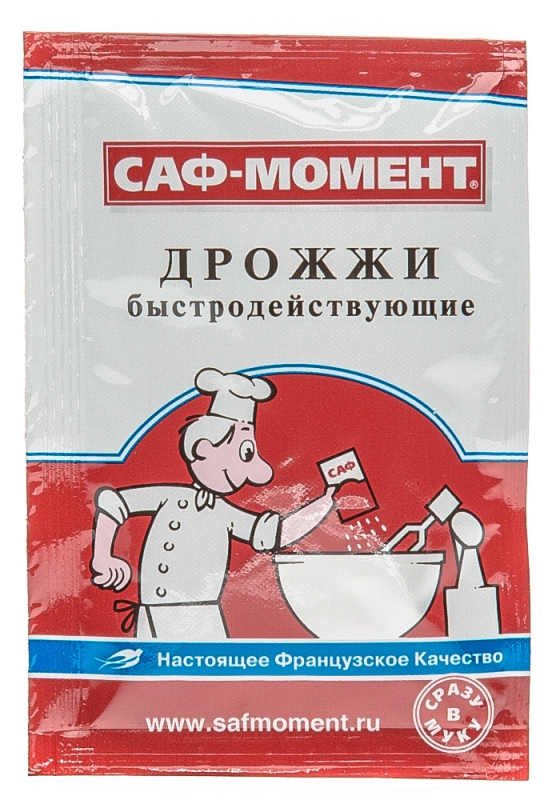 Дрожжи САФ-МОМЕНТ хлебопекарные сухие быстродействующие 11 г
